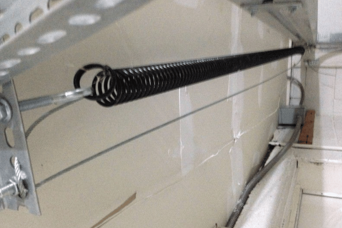 Replacement of the Garage Door Safety Spring